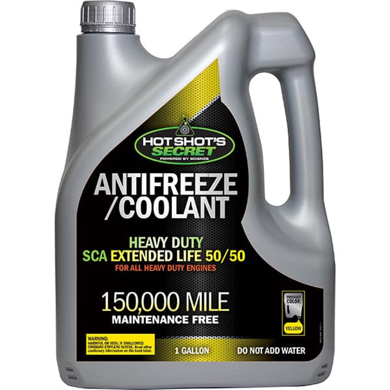 Hot Shot's Secret 150k Mile Extended Life Yellow Coolant 1 Gal. 1G150KY5050