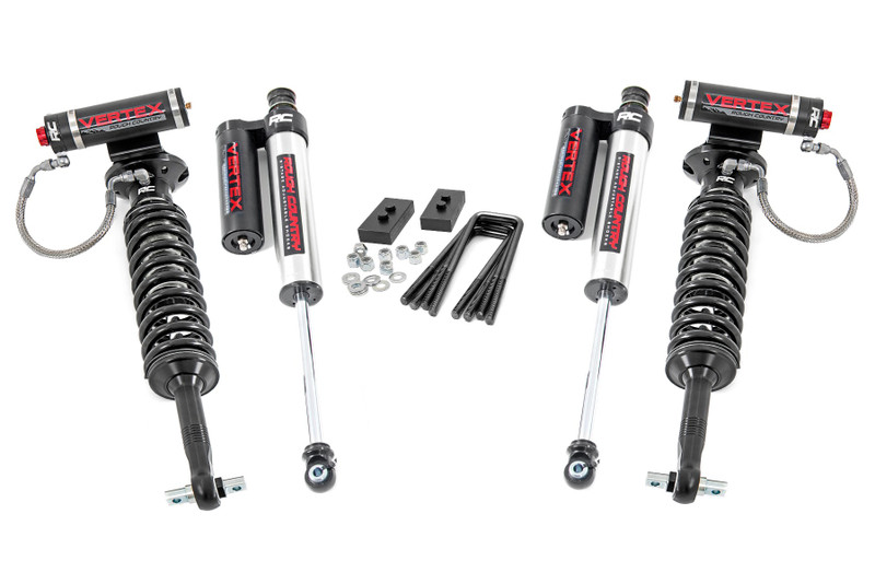 Rough Country 2.0 Inch Ford Leveling Lift Kit w/ Vertex (14-20 F-150)  56950