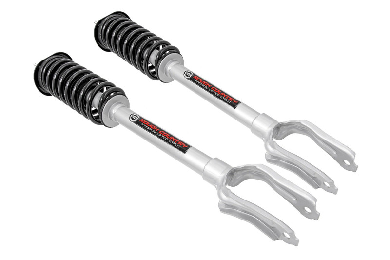 Rough Country Jeep 2.5 Inch Loaded Strut Pair 11-15 Grand Cherokee WK2  501064