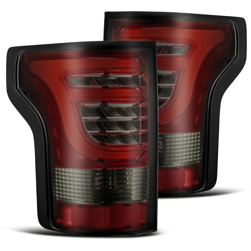Alpha Rex 652020 15-20 Ford F150 Pro-series Led Tail Lights Red Smoke