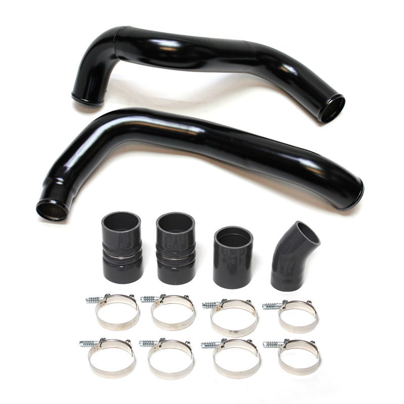 Swag Performance Black Powdercoated Intercooler Pipe Kit Ford 6.0L Powerstroke Diesel F250-550