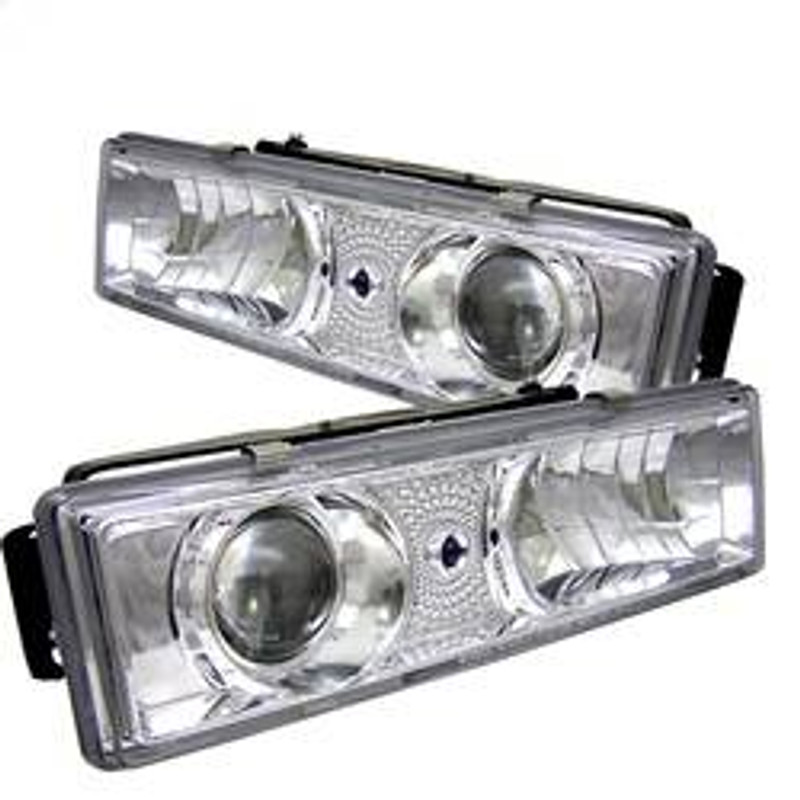 Spyder Auto Projector Headlights - Chrome 5009296