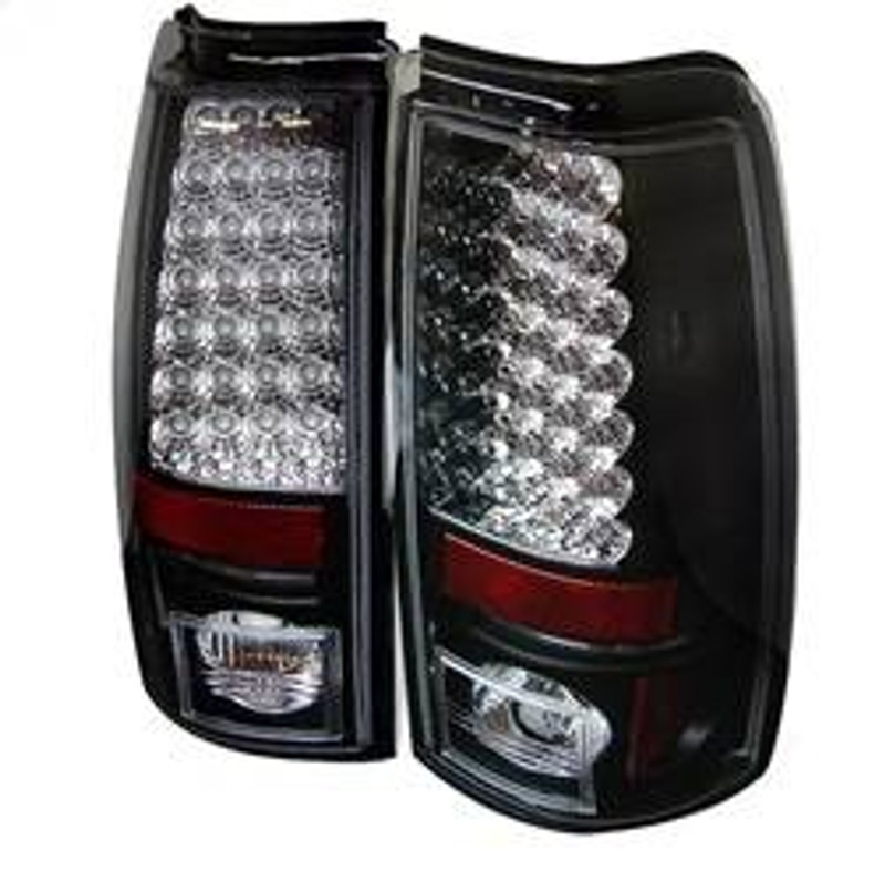 Spyder Auto LED Tail Lights - Black 5002044