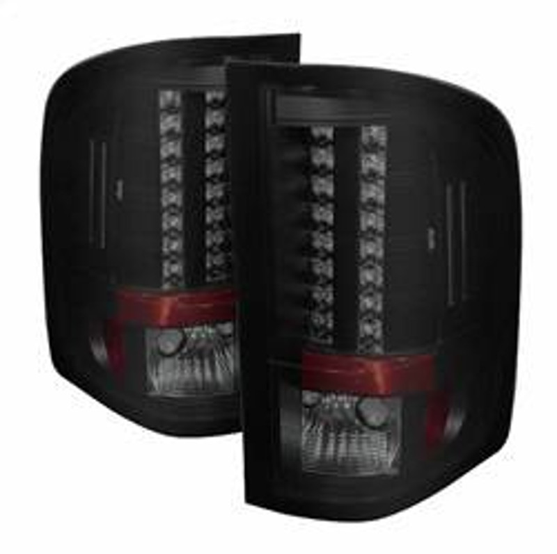 Spyder Auto LED Tail Lights - Black Smoke 5078032