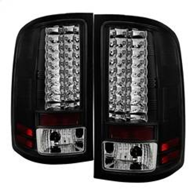 Spyder Auto LED Tail Lights - Black 5014948