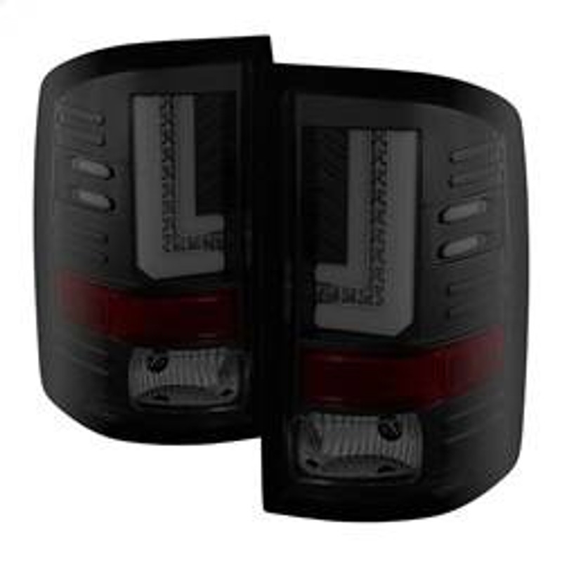 Spyder Auto LED Tail Lights - Black Smoke 5080707