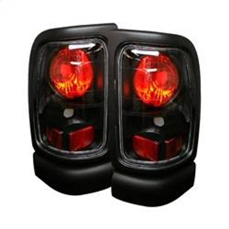 Spyder Auto Euro Style Tail Lights - Black 5002662