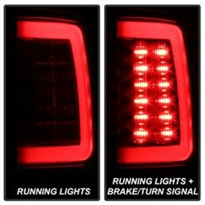 Spyder Auto LED Tail Lights - LED - Red Clear 5084071