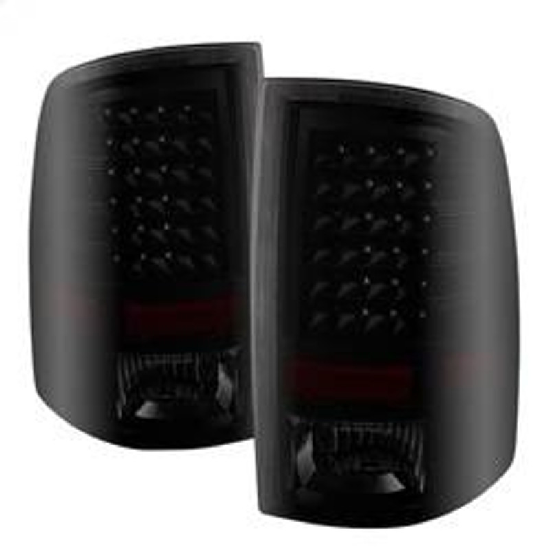 Spyder Auto LED Tail Lights - Incandescent - Black Smoke 9025617