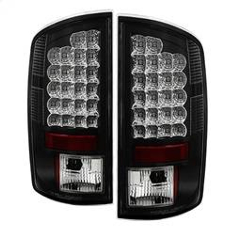 Spyder Auto Tail Lights - Black 5002617