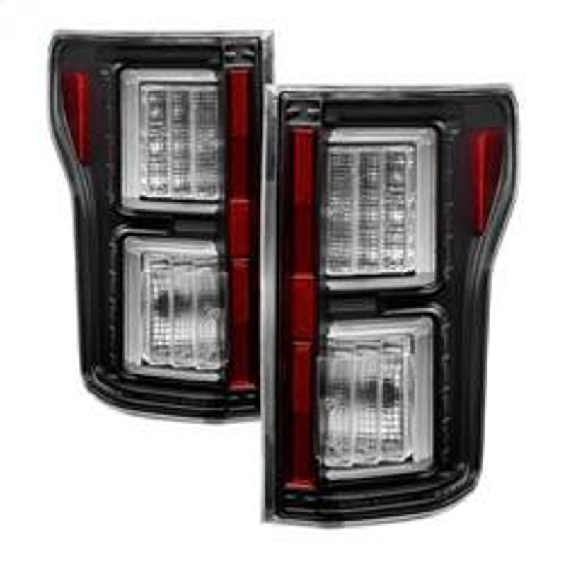 Spyder Auto Light Bar LED Tail Lights - Black 5083487