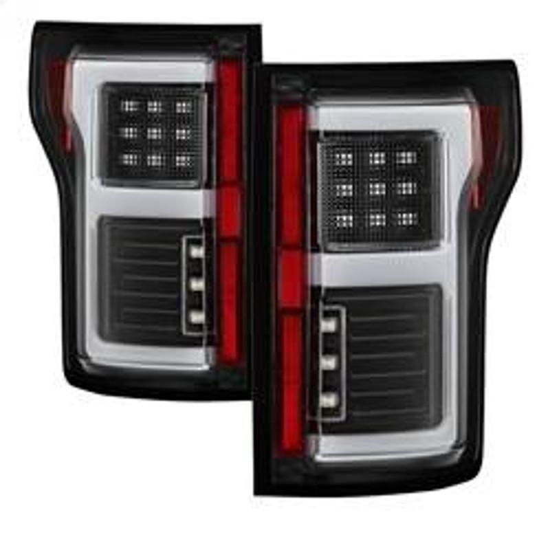 Spyder Auto Light Bar LED Tail Lights - Black 5085313