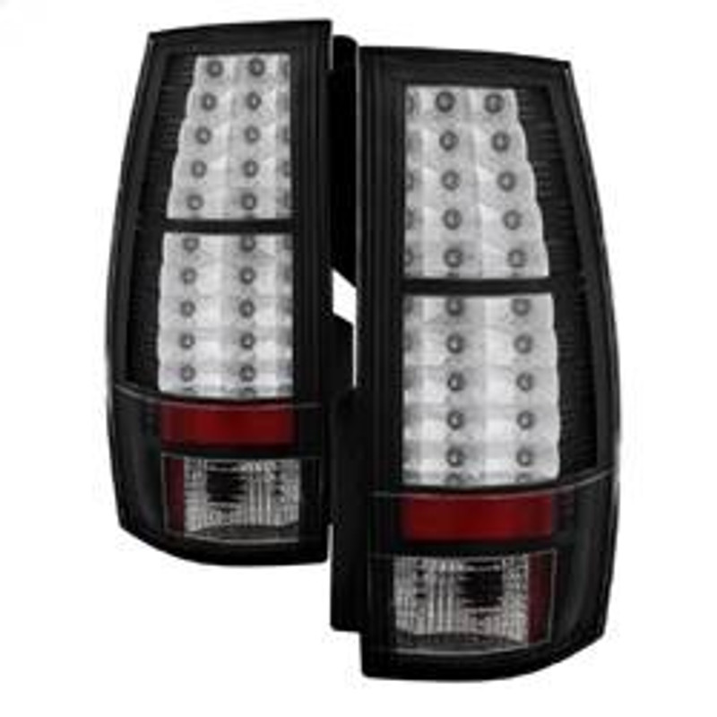 Spyder Auto LED Tail Lights Black 5002136