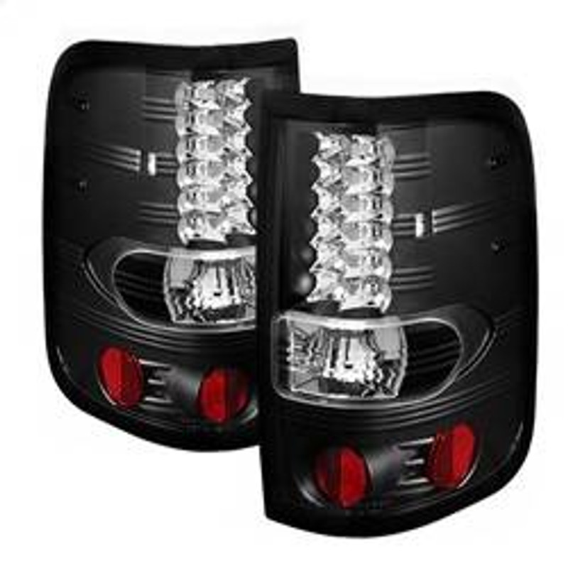 Spyder Auto LED Tail Lights - Black 5003249