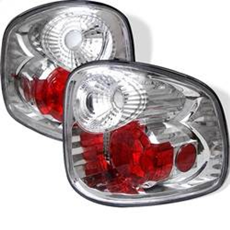 Spyder Auto Euro Style Tail Lights - Chrome 5003386
