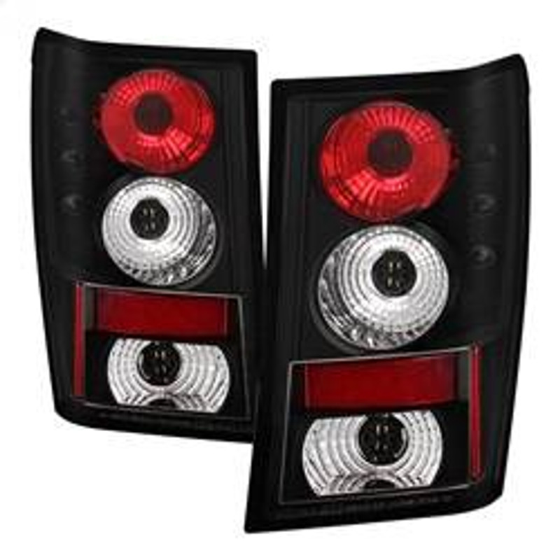 Spyder Auto Euro Style Tail Lights - Black 5005502