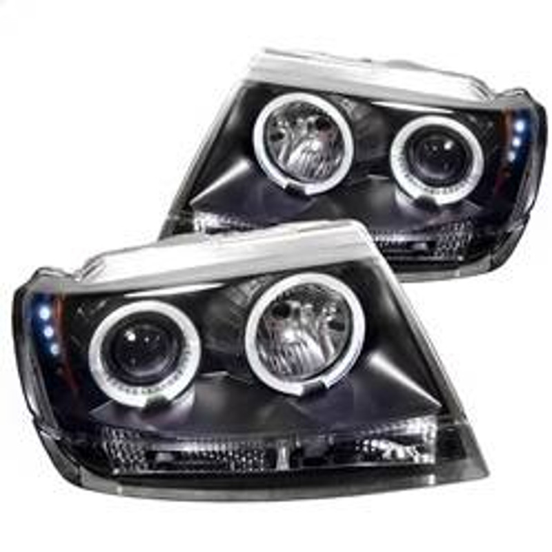 Spyder Auto Projector Headlights - LED Halo - LED - Black - 5011145