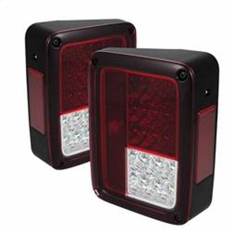 Spyder Auto LED Tail Lights - Red Clear 5070401