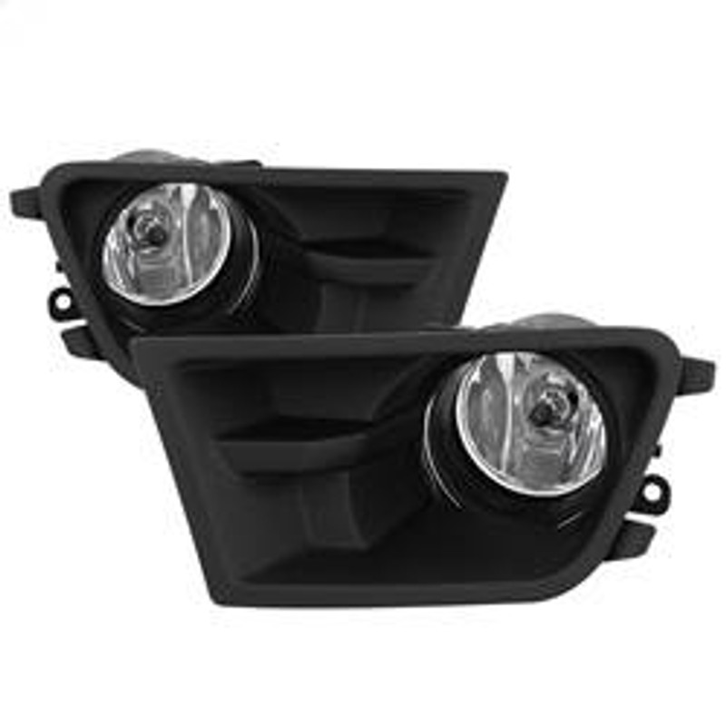Spyder Auto Fog Light with Universal Switch- Clear 5083029