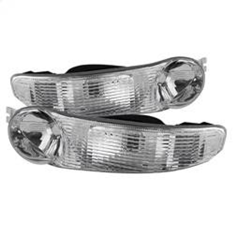 Spyder Auto Bumper Lights - Clear 9027086