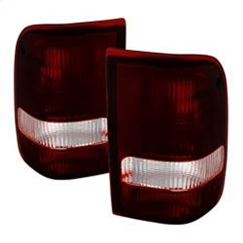 Spyder Auto OE Style Tail Lights - Red Smoked 9030574