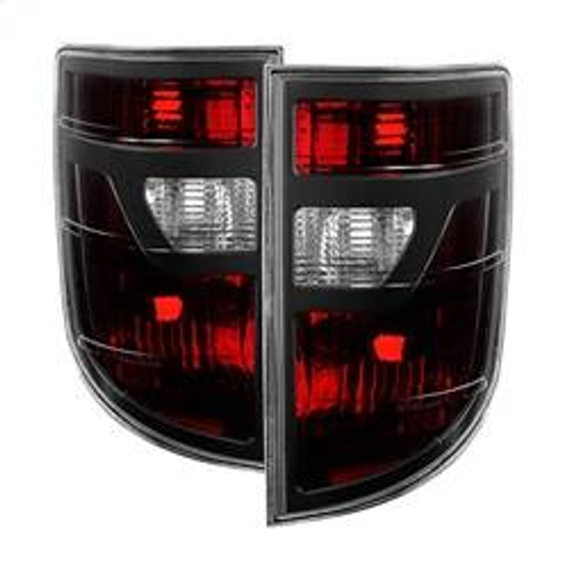 Spyder Auto OEM Style Tail Lights - Red Smoked 9033193