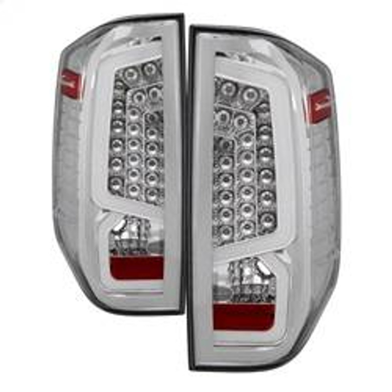 Spyder Auto Light Bar LED Tail Lights - Chrome 9040467