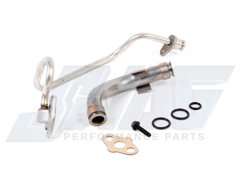 SWAG PERFORMANCE 6.0L TURBO UPDATED OIL SUPPLY & DRAIN TUBES
