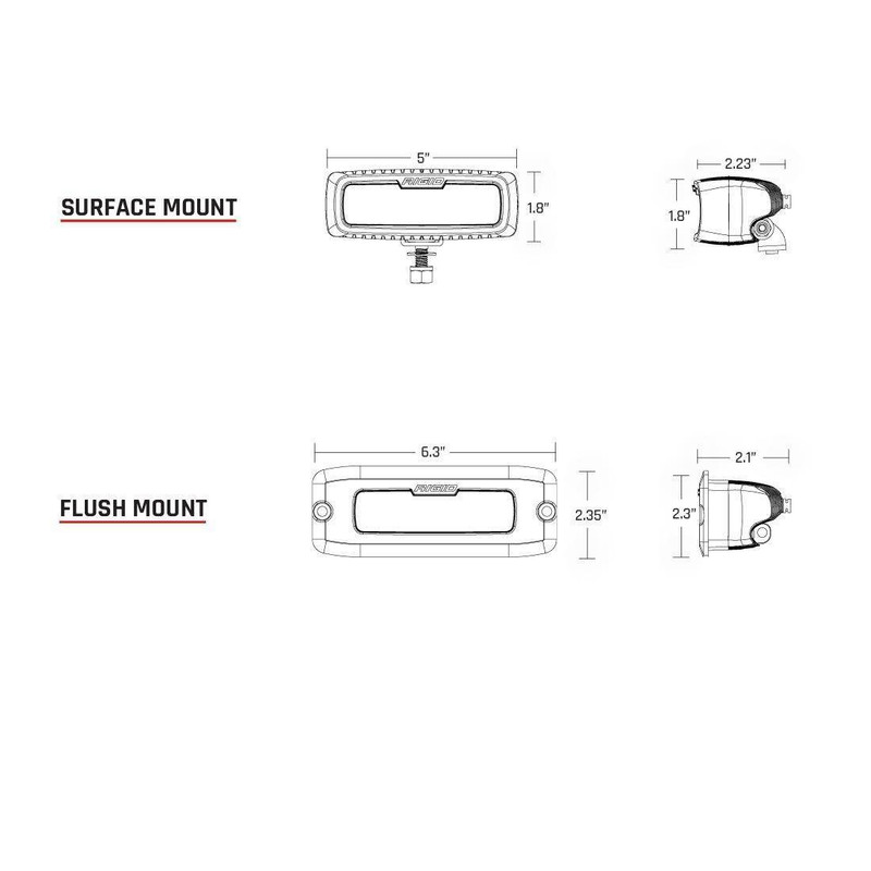 RIGID Industries TROLLING MOTOR MOUNT PRO 400033