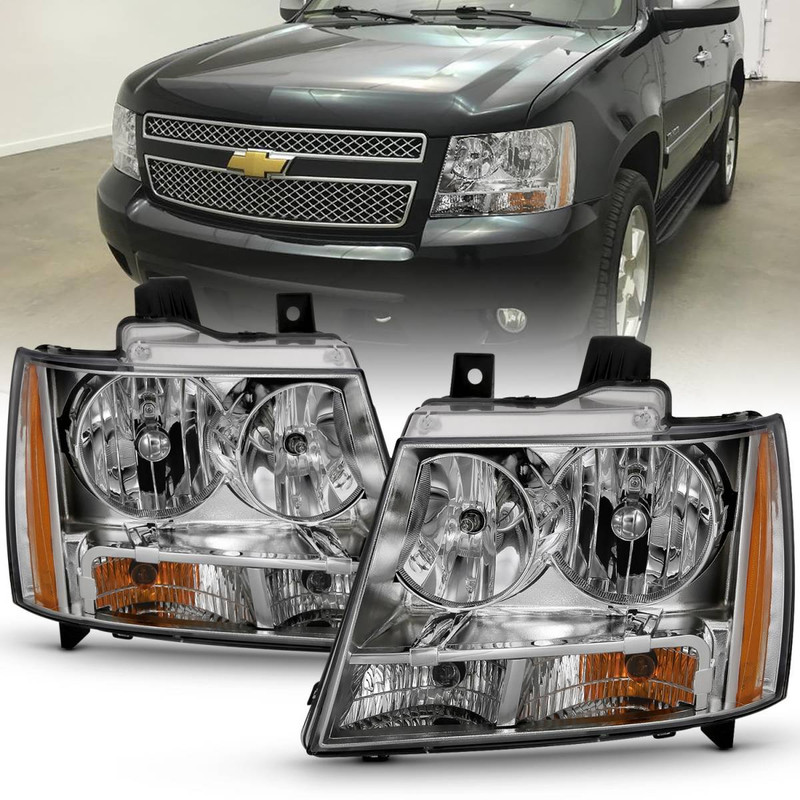 Anzo USA Crystal Headlight Set 111475