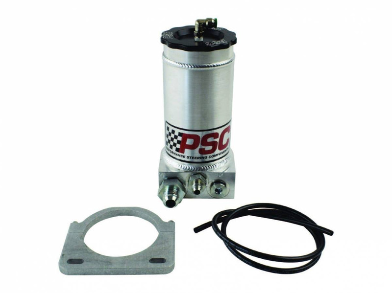 Off Road Remote Reservoir Kit, #8AN Return #12AN Feed PSC Performance Steering Components