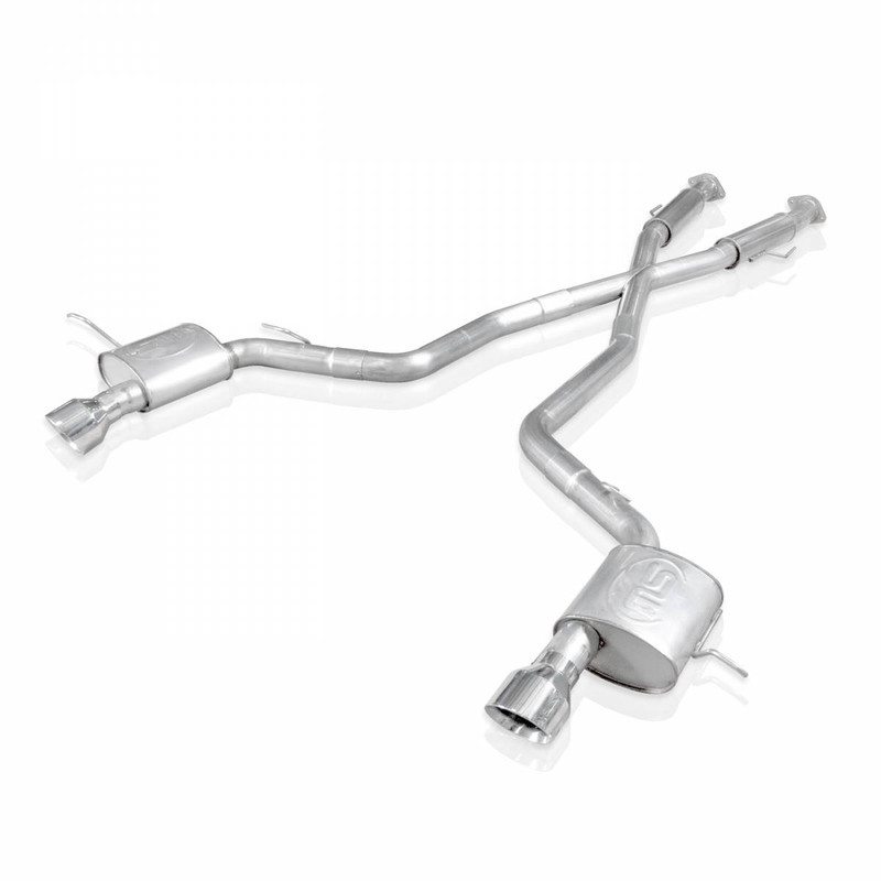 Stainless Works Stainless Works Catback Dual Chambered Mufflers Factory Connect JEEP64CB-C