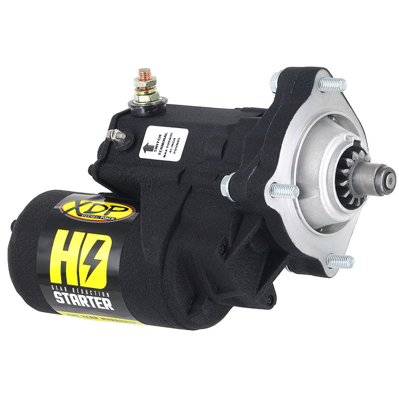 XDP WRINKLE BLACK GEAR REDUCTION STARTER XD253