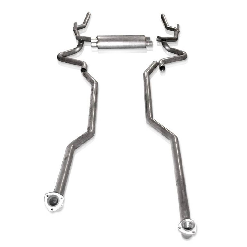 Stainless Works Stainless Works Catback Transverse Muffler Fits Factory Manifolds CA7213S