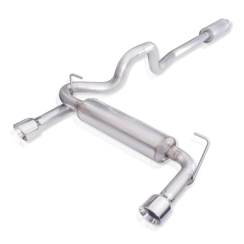 Stainless Works Stainless Works Catback Dual Outlet Turbo Muffler Factory Connect JPJLUCB