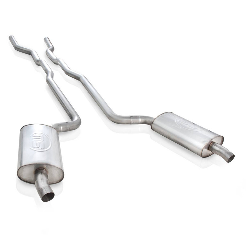 Stainless Works Stainless Works Catback Dual Long Chambered Mufflers Performance Connect V6367SW