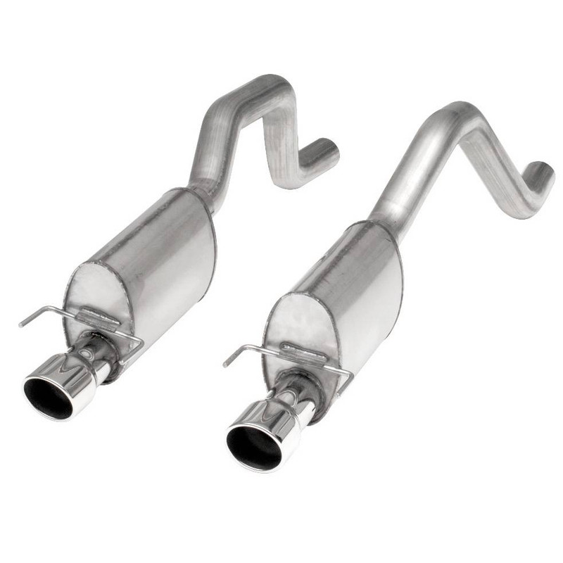 Stainless Works Stainless Works Axleback Dual Turbo S-Tube Mufflers Factory Connect ZO6CB