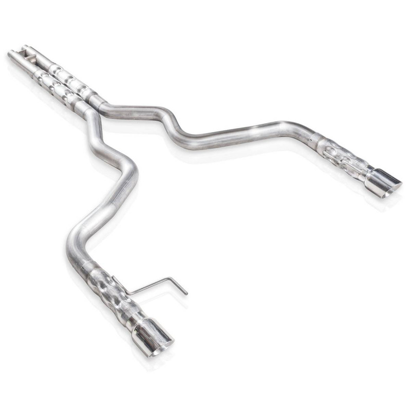 Stainless Works Stainless Works Catback Dual Retro 2-1/2" Core Rounds H-Pipe Factory Connect M15CB