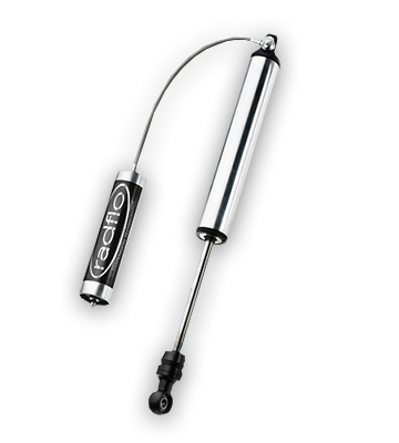 Radflo Suspension Off Road 2.0 Inch Smooth Body 8 Inch Travel W/ 5/8 Inch Shaft Remote Reservoir