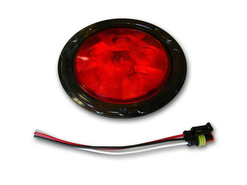 Poison Spyder Poison Spyder 4 6-LED Taillight Flange Style 41-04-036