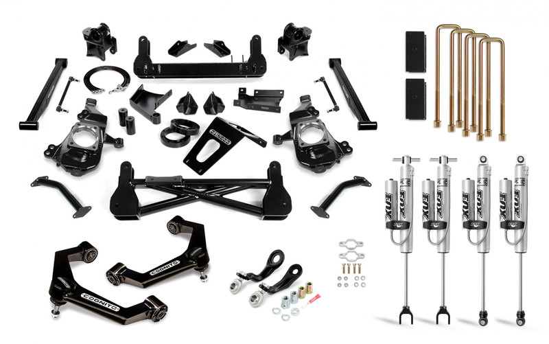 Cognito 7-Inch Performance Lift Kit with Fox PSRR 2.0 Shocks For 20-22 Silverado/Sierra 2500/3500 2WD/4WD 110-P1033