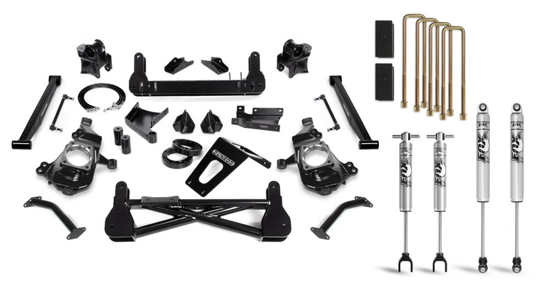 Cognito 7-Inch Standard Lift Kit with Fox PSMT 2.0 Shocks For 20-22 Silverado/Sierra 2500/3500 2WD/4WD 110-P1032