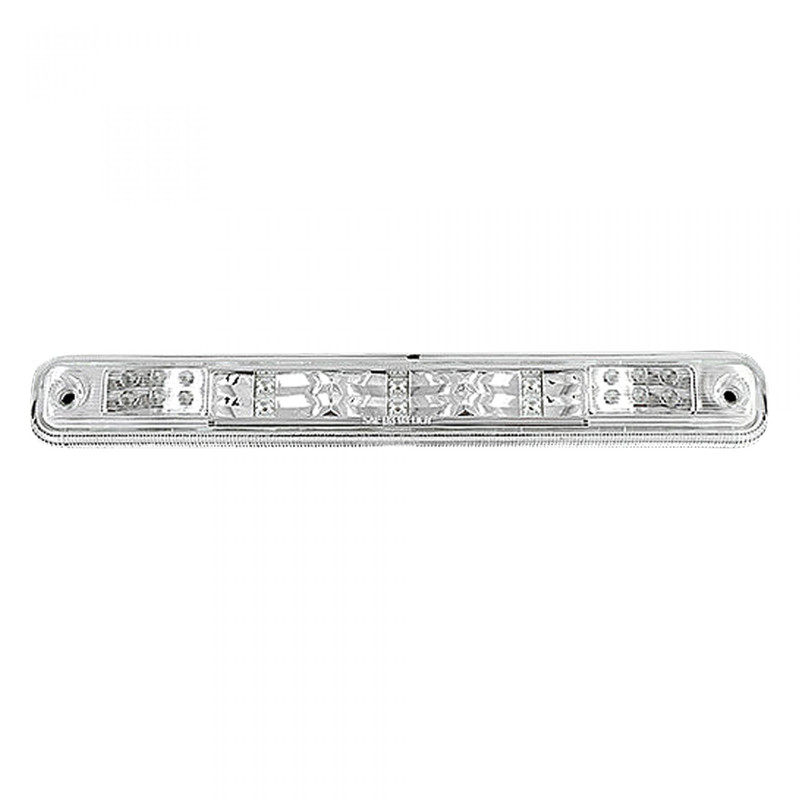 RECON GMC Sierra & Chevy Silverado 94-98 3rd Bake Light Kit Red LED in Clear