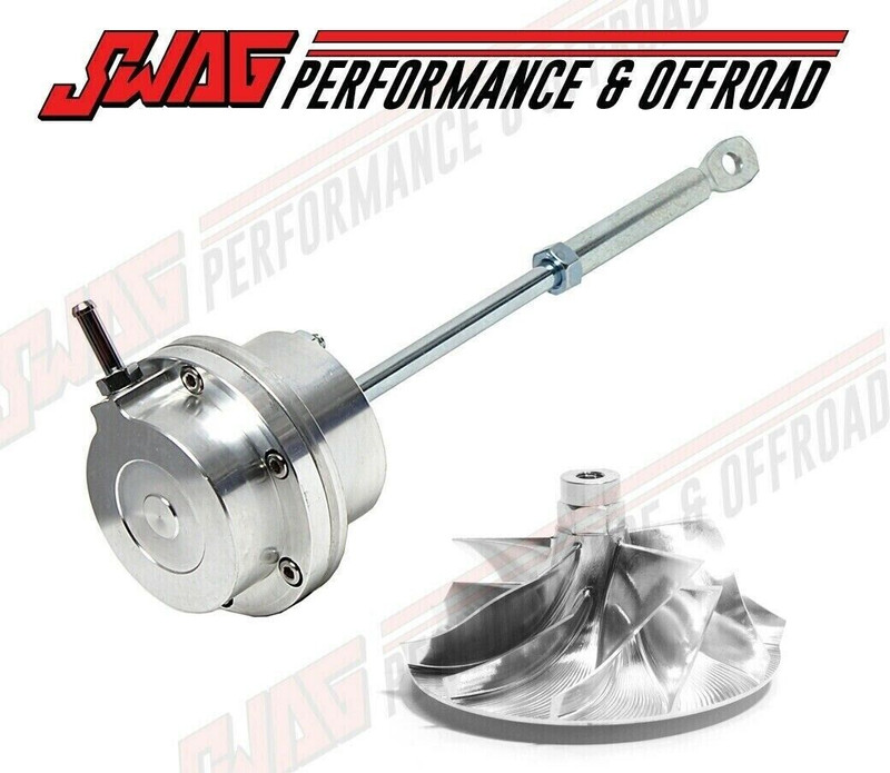 99.5-03 Ford 7.3 7.3L Powerstroke Diesel Billet Turbo Wheel & 33 PSI Wastegate