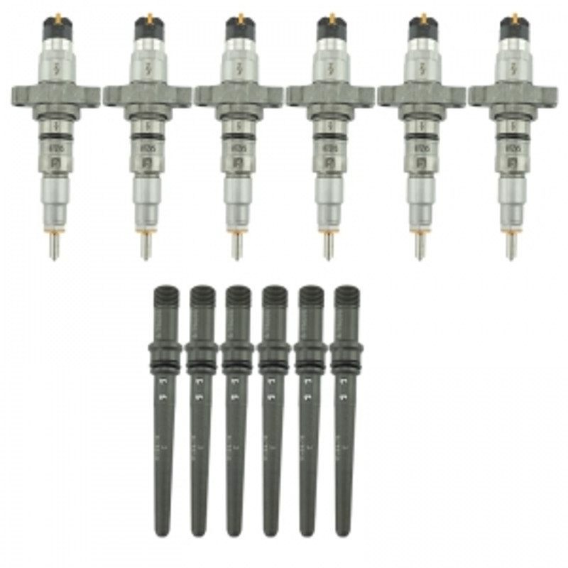 Industrial Injection Reman Injector & Connector Tube Package 214311 For 2003-2004 Dodge 5.9L Cummins