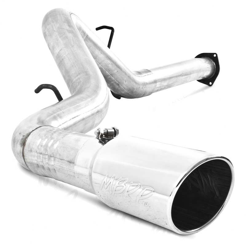 2007.5-2010 GM 6.6L DURAMAX LMM MBRP 4" INSTALLER SERIES FILTER-BACK EXHAUST SYSTEM S6026AL