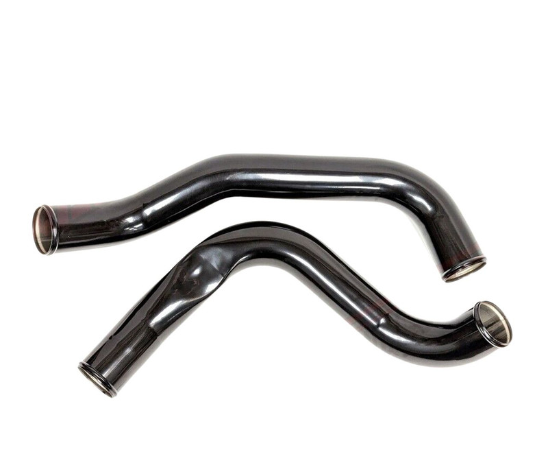 99.5-03 Ford 7.3L Powerstroke Diesel 3 HD Intercooler Pipe (Black), Boot & Clamp Kit
