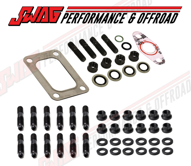 Swag Exhaust Manifold Stud and Turbo Mounting Gasket Set for Dodge Cummin