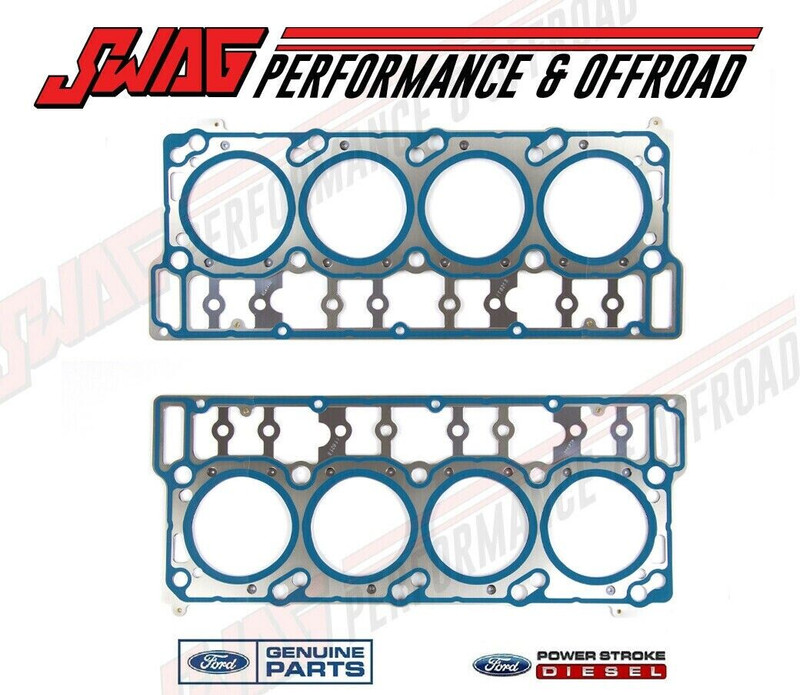 6.0L Powerstroke Genuine Ford OEM Pair of 18MM Head Gaskets - Gaskets ONLY