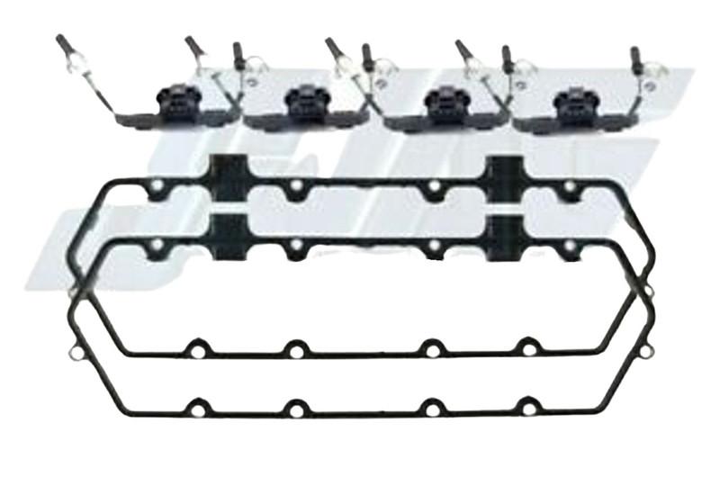 94-97 Ford 7.3 Powerstroke Mahle Valve Cover Gaskets W OEM Glow Plug Harnesses
